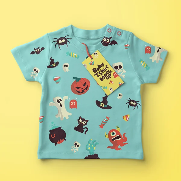 Mockup für Kinder T-Shirts