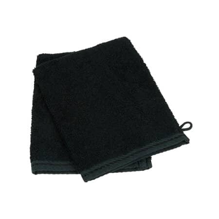 A&R Washcloth Black
