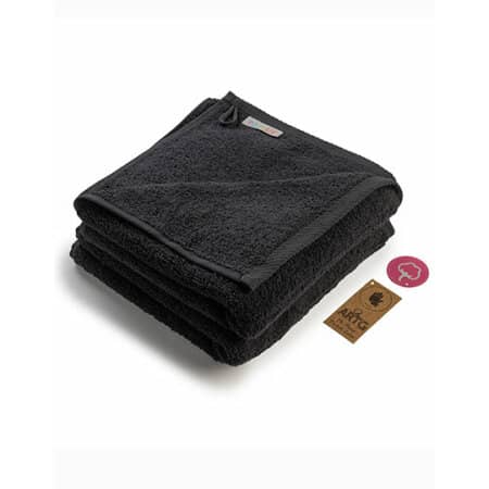 A&R Fashion Hand Towel Black