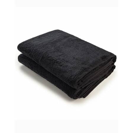 A&R Bath Towel AR036 Black