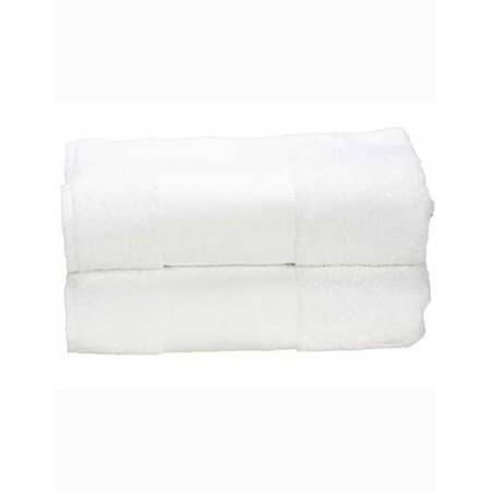 A&R PrintMe Bath Towel White