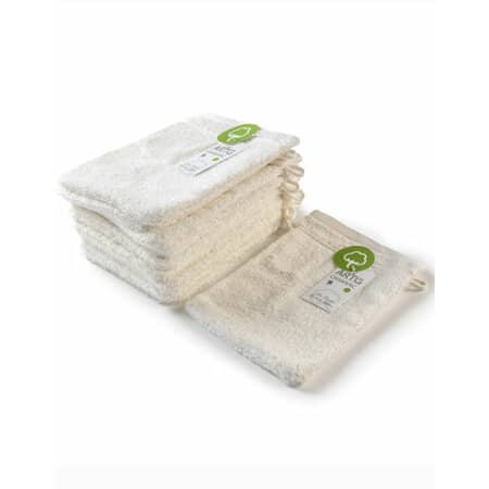 A&R Organic Washing Glove Off White