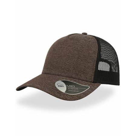 Atlantis Rapper Melange Cap Brown