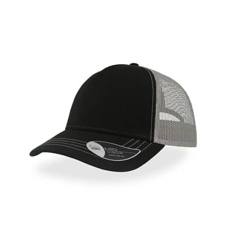 Atlantis Rapper Canvas Cap Black|Grey