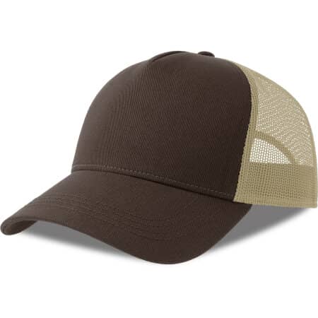 Atlantis Rapper Cotton-S Cap Brown|Stone