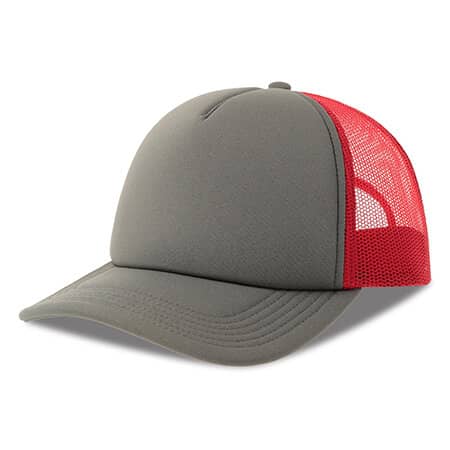 Atlantis Rapper-S Cap Dark Grey|Burgundy