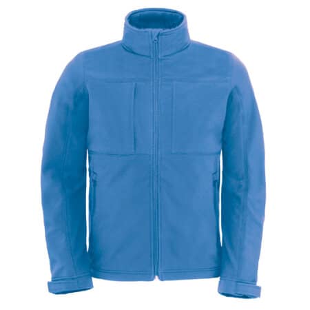 B&C Hooded Softshell / Men Azure