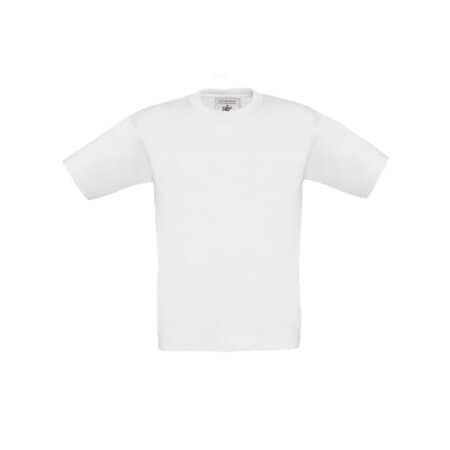 B&C T-Shirt Exact 150 / Kids White