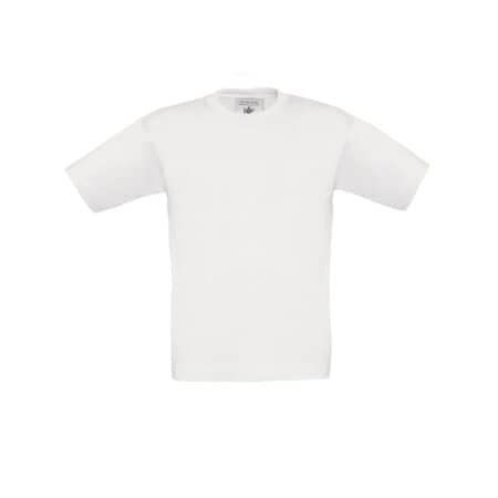 B&C T-Shirt Exact 190 / Kids White
