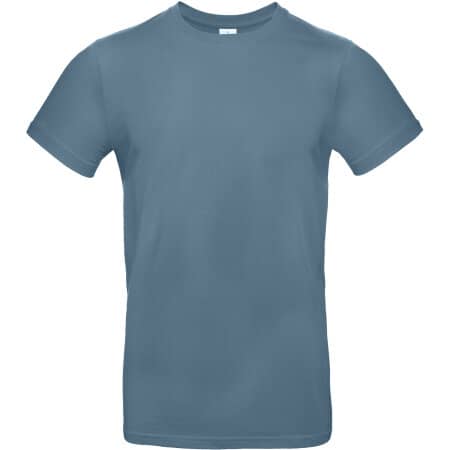 B&C T-Shirt #E190 Stone Blue