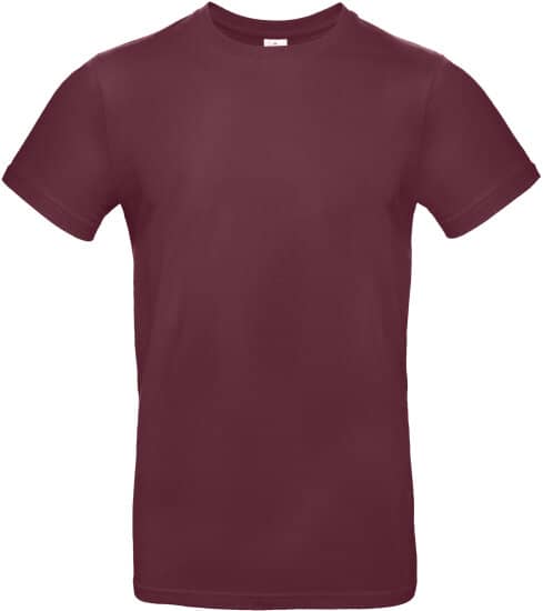 T-Shirts in Burgundy: T-Shirt #E190 BCTU03T von B&C