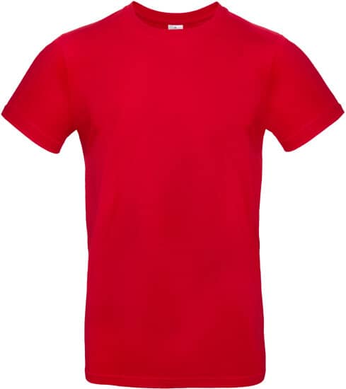 T-Shirts in Red: T-Shirt #E190 BCTU03T von B&C