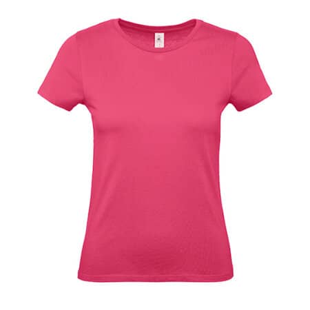 B&C T-Shirt #E150 / Women Fuchsia