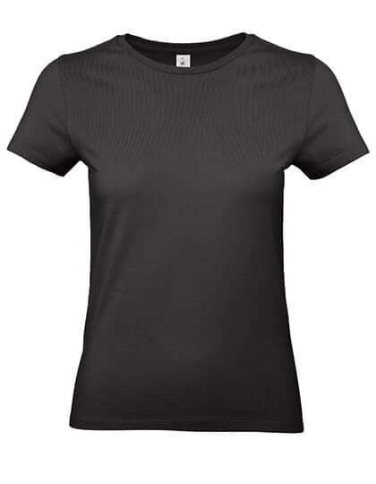 T-Shirts in Black: T-Shirt #E190 / Women BCTW04T von B&C