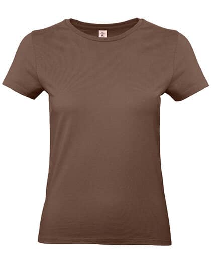 T-Shirts in Chocolate: T-Shirt #E190 / Women BCTW04T von B&C