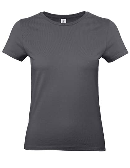 T-Shirts in Dark Grey (Solid): T-Shirt #E190 / Women BCTW04T von B&C