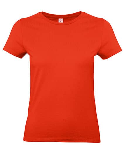 T-Shirts in Fire Red: T-Shirt #E190 / Women BCTW04T von B&C