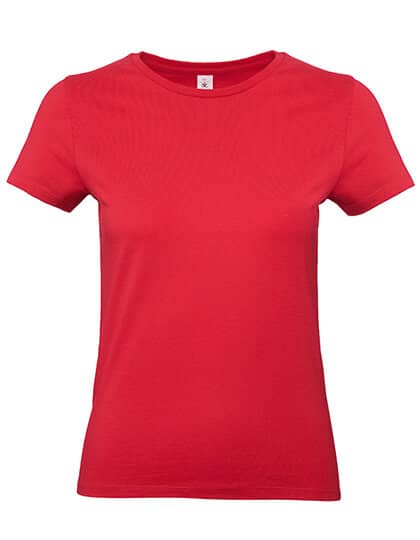T-Shirts in Red: T-Shirt #E190 / Women BCTW04T von B&C