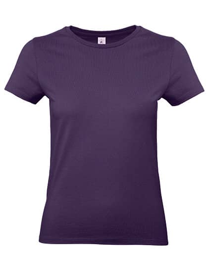 T-Shirts in Urban Purple: T-Shirt #E190 / Women BCTW04T von B&C