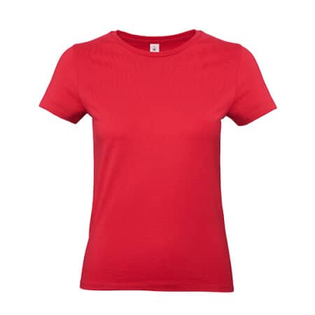 B&C T-Shirt #E190 / Women Red