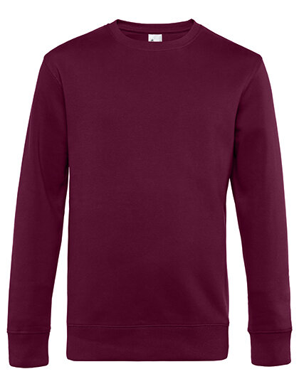 Sweatshirts in Dark Cherry: KING Crew Neck Sweat BCWU01K von B&C