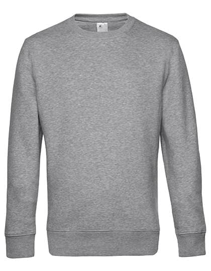 Sweatshirts in Heather Grey: KING Crew Neck Sweat BCWU01K von B&C