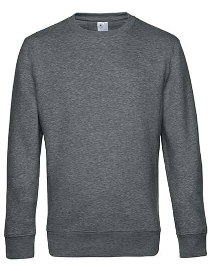 Sweatshirts in Heather Mid Grey: KING Crew Neck Sweat BCWU01K von B&C