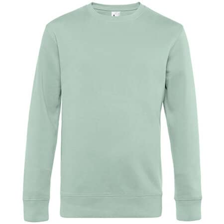 B&C KING Crew Neck Sweat Aqua Green