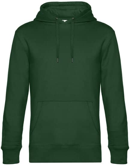 Hoodies in Bottle Green: KING Hooded Sweat BCWU02K von B&C