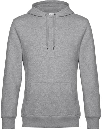Hoodies in Heather Grey: KING Hooded Sweat BCWU02K von B&C