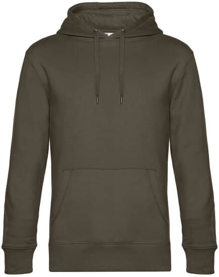 Hoodies in Khaki: KING Hooded Sweat BCWU02K von B&C