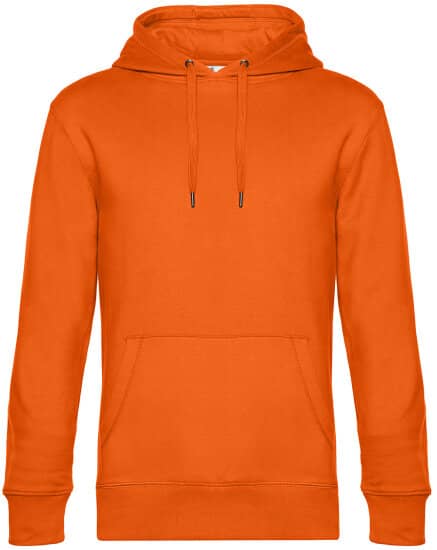 Hoodies in Pure Orange: KING Hooded Sweat BCWU02K von B&C