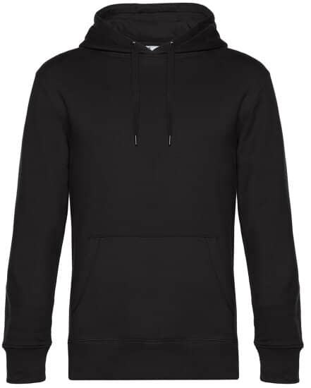 Hoodies in Black Pure: KING Hooded Sweat BCWU02K von B&C