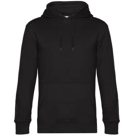B&C KING Hooded Sweat Black Pure