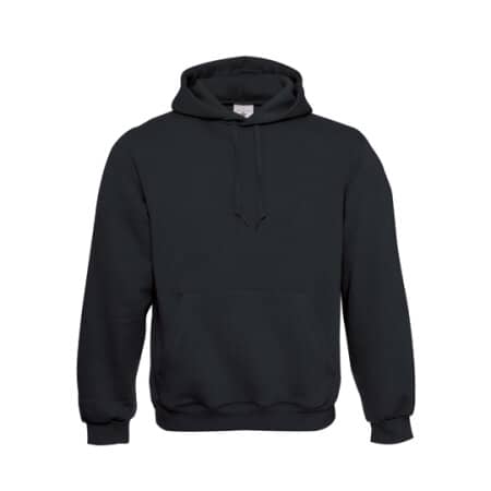B&C Hooded Sweat 80/20 Black