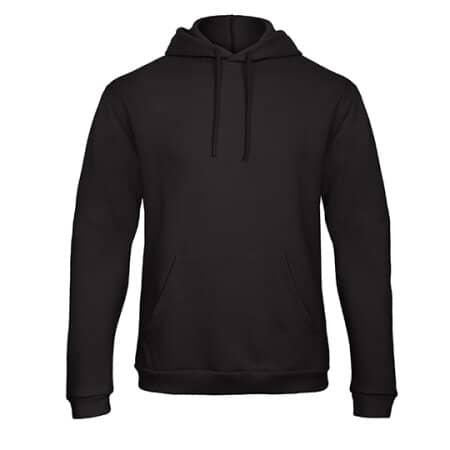 B&C ID203 50/50 Hooded Sweatshirt Black