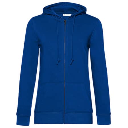 B&C Inspire Zipped Hood Jacket /Women Royal Blue