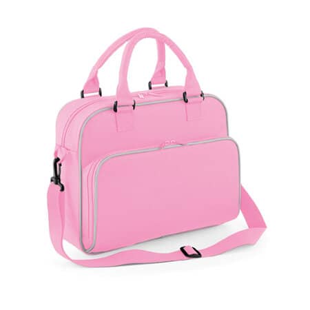 BagBase Junior Dance Bag Classic Pink|Light Grey