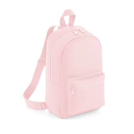 BagBase Mini Essential Fashion Backpack Powder Pink