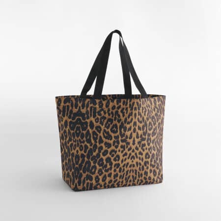 BagBase Leopard Print Carryall Bag 