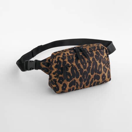 BagBase Leopard Print Cross Body Bag 