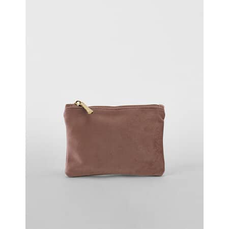 BagBase Velvet Accessory Pouch Rose Quartz