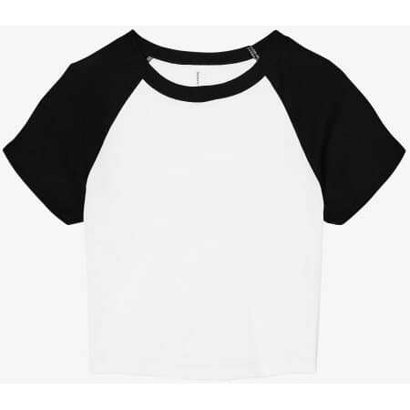 Bella Women´s Micro Rib Raglan Baby Tee 