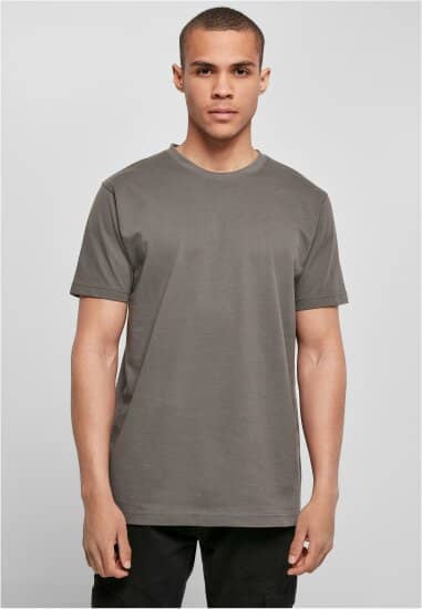 T-Shirts in Dark Shadow: T-Shirt Round Neck BY004 von Build Your Brand