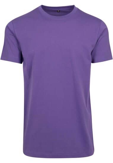 T-Shirts in Ultraviolett: T-Shirt Round Neck BY004 von Build Your Brand
