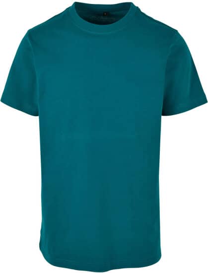 T-Shirts in Retro Green: T-Shirt Round Neck BY004 von Build Your Brand