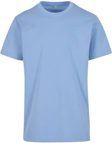 T-Shirts in Powder Blue: T-Shirt Round Neck BY004 von Build Your Brand