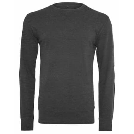 Build Your Brand Light Crew Sweatshirt Charcoal (Heather)