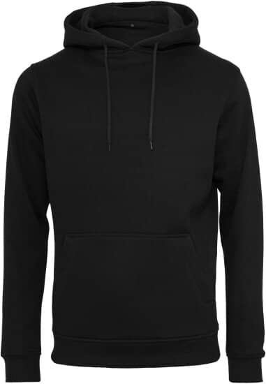 Hoodies in Black: Heavy Hoody BY011 von Build Your Brand