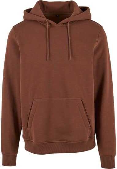 Hoodies in Chocoloate Brown: Heavy Hoody BY011 von Build Your Brand